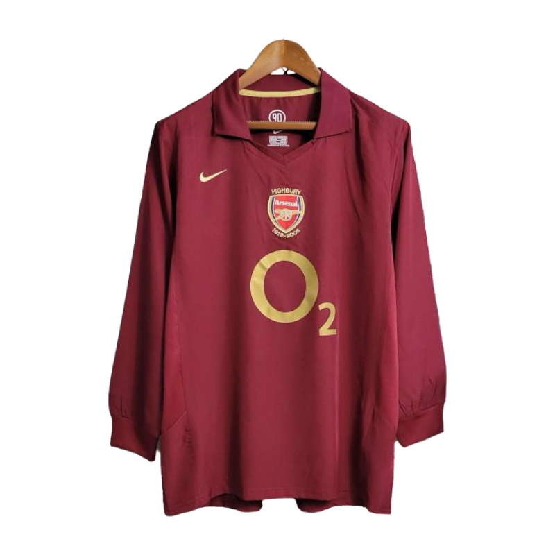 2005/06 Arsenal Home Jersey (Long Sleeve)