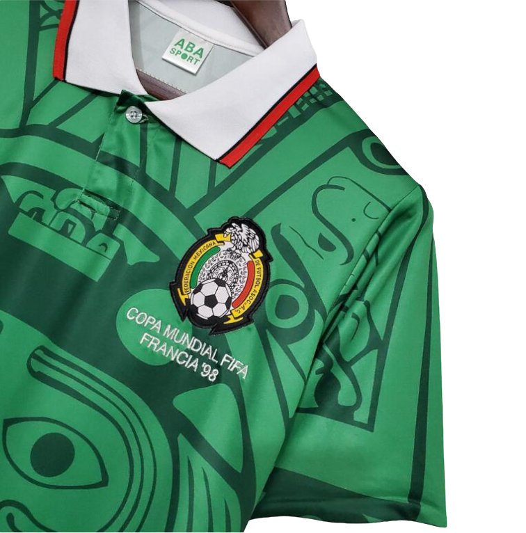 1998 Mexico Home Jersey