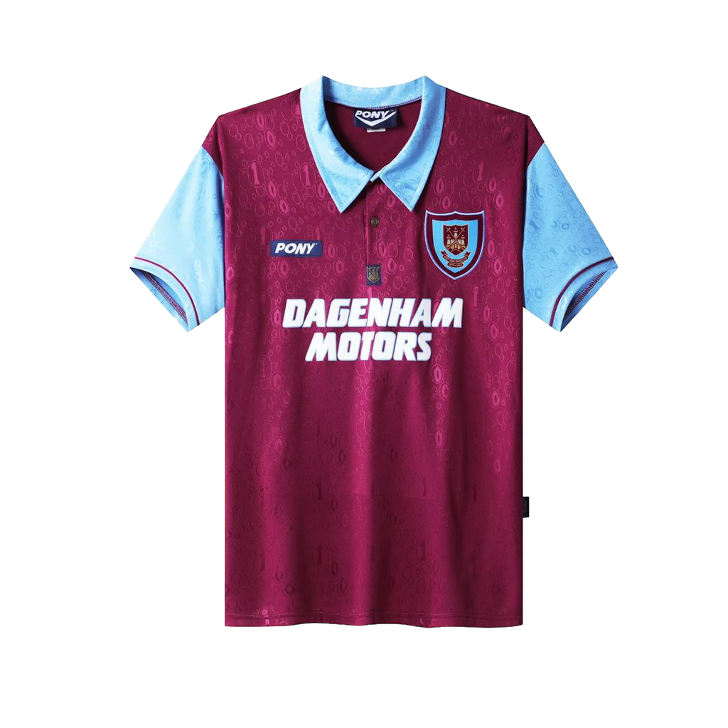 1991-92 West Ham Home Shirt S