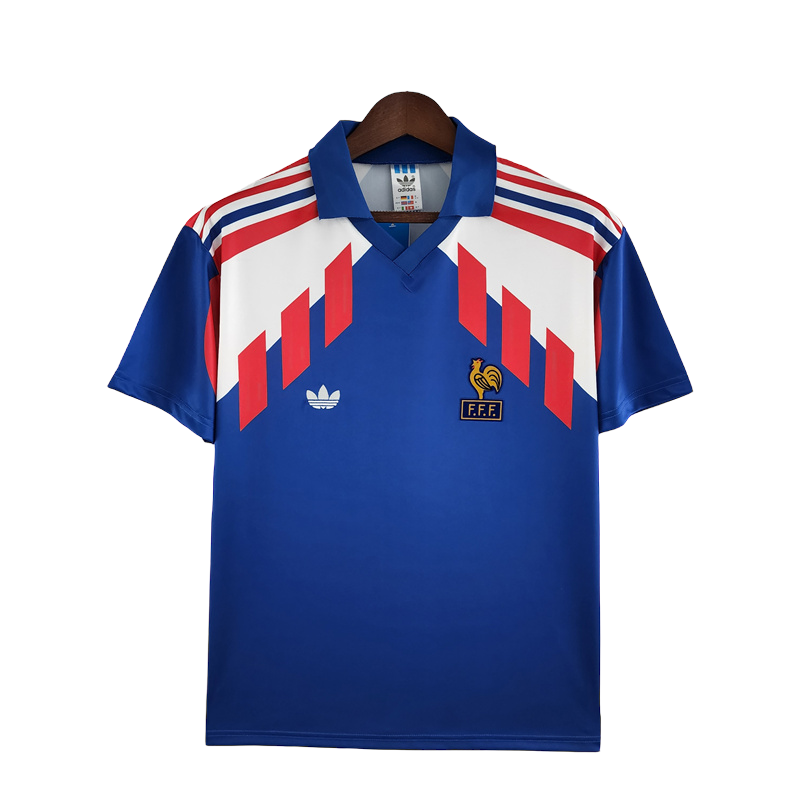 1988/90 France Home Jersey