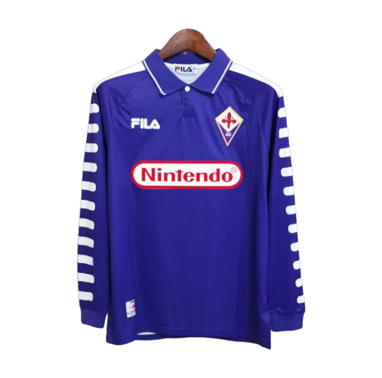 1998/99 Fiorentina Home Jersey (Long Sleeve)