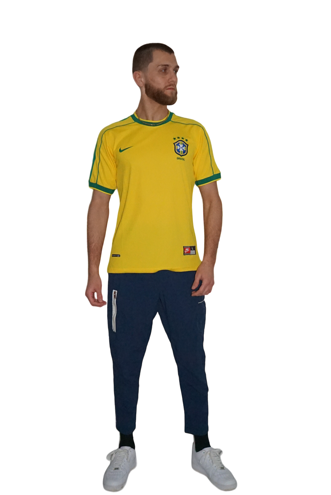 1998 Brazil Home Jersey