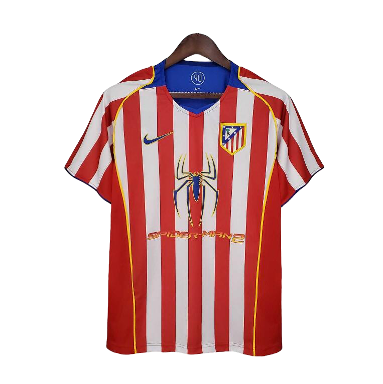 2004/05 Atlético Madrid Home Jersey (Spider-Man 2)