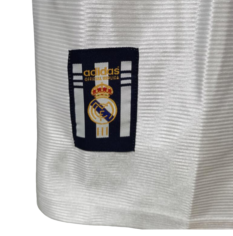 REAL MADRID 1999 2000 ROBERTO CARLOS 3 HOME CHAMPIONS SHIRT (Very