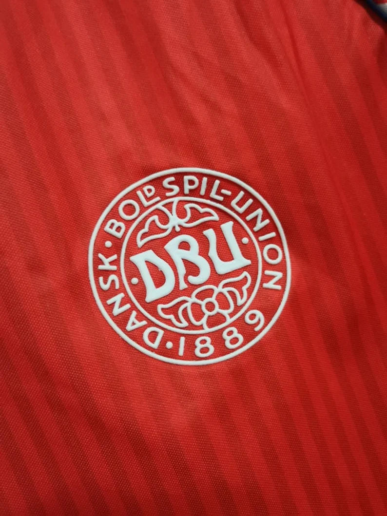 1986 Denmark Home Jersey