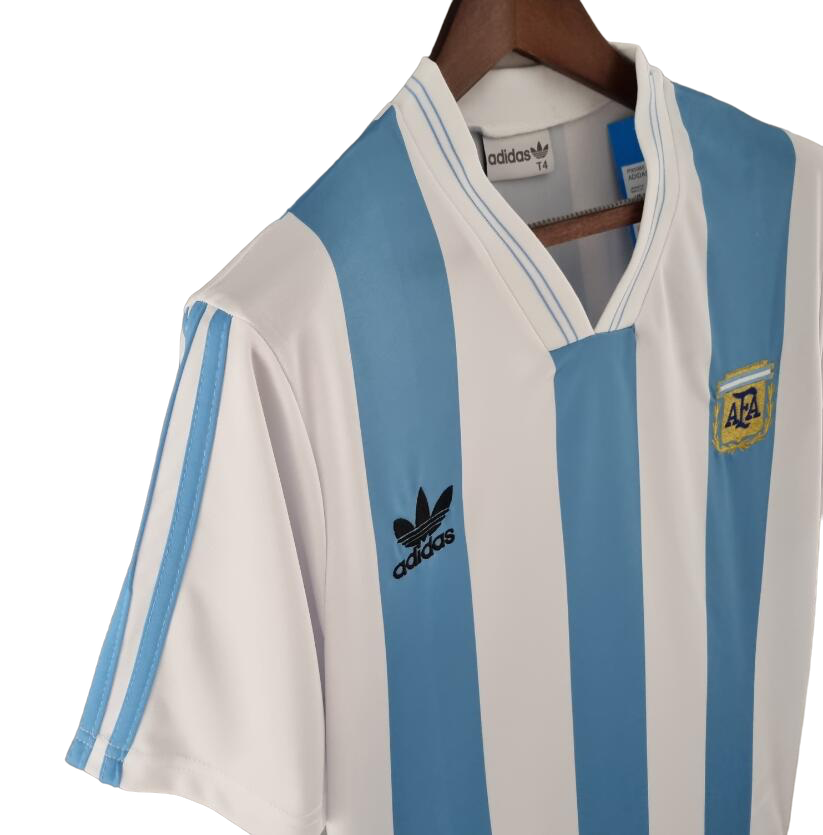 ARGENTINA WORLD CUP 1993 HOME RETRO FOOTBALL SHIRT - My Retro Jersey