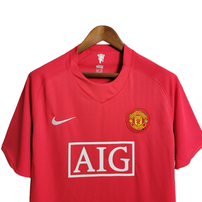 2007/08 Manchester United Home Jersey