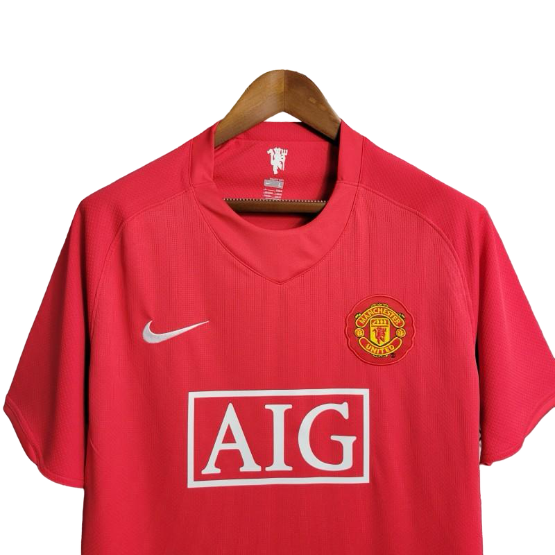 2007/08 Manchester United Home Jersey