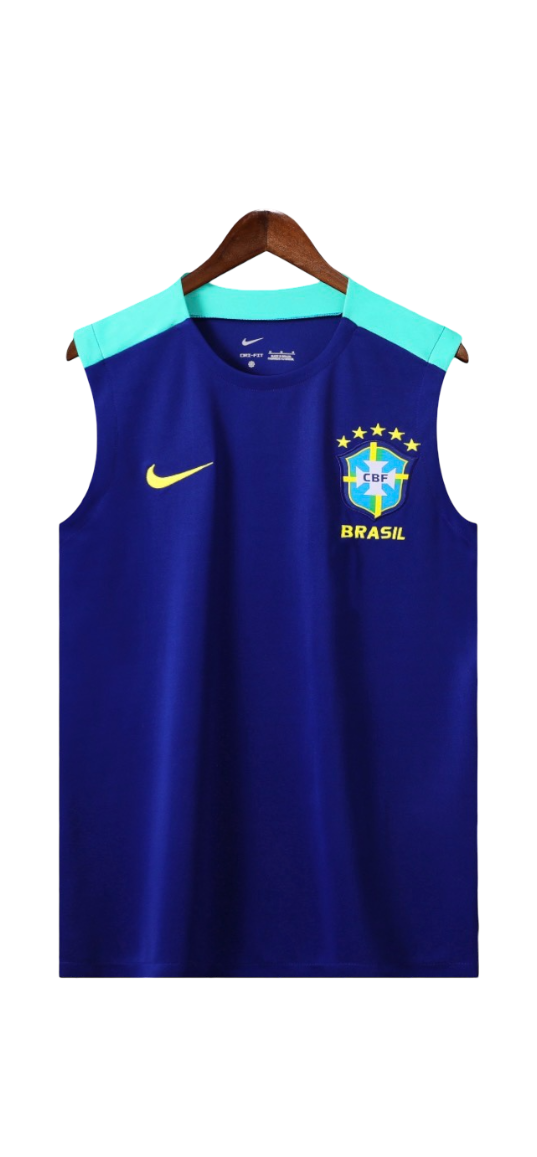 2025 Brazil Blue Training Top
