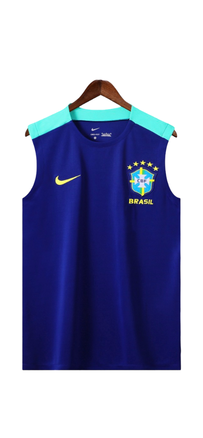 2025 Brazil Blue Training Top