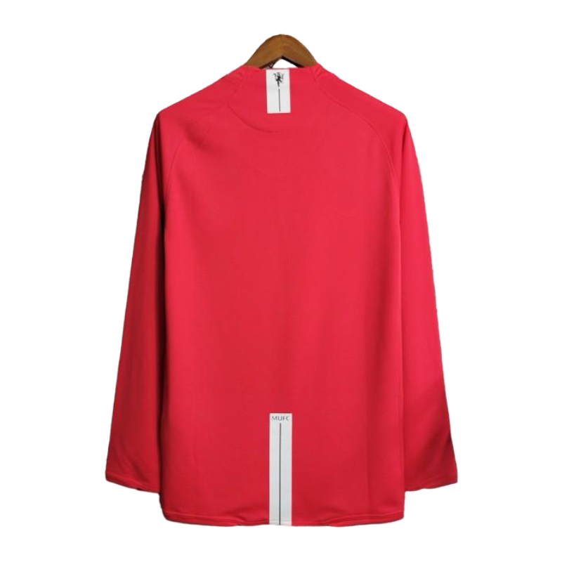 2007/08 Manchester United Home (Long Sleeve)