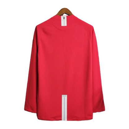 2007/08 Manchester United Home (Long Sleeve)