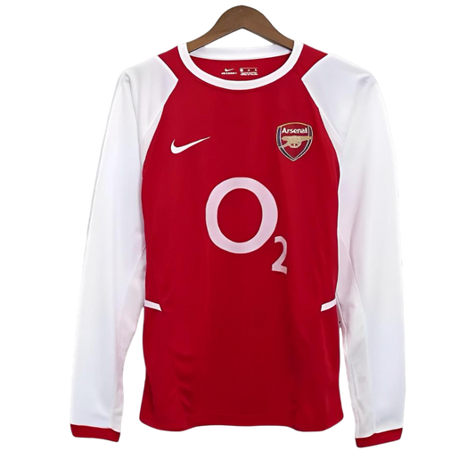 2002/04 Arsenal Home Jersey (Long Sleeve)