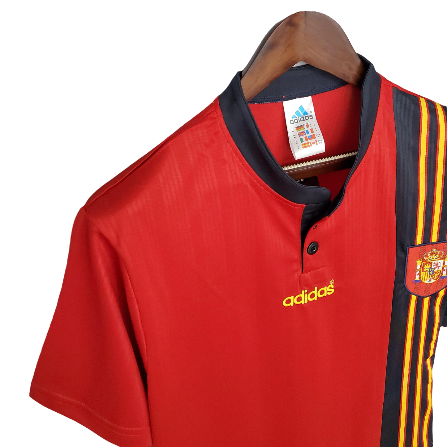 1996 Spain Home Jersey