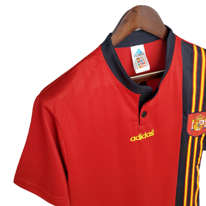 1996 Spain Home Jersey