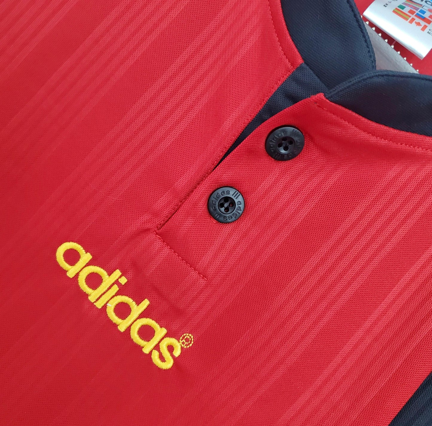 1996 Spain Home Jersey