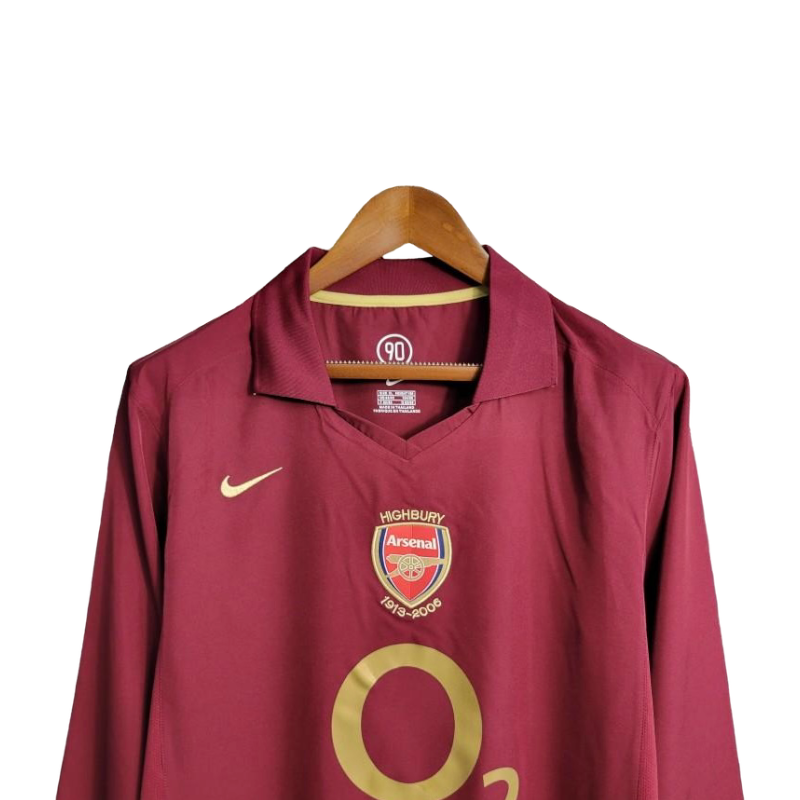 2005/06 Arsenal Home Jersey (Long Sleeve)