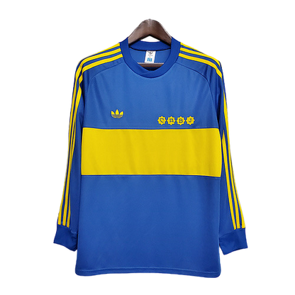 1981/82 Boca Juniors Home Jersey (Long Sleeve)