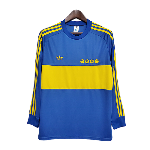 1981/82 Boca Juniors Home Jersey (Long Sleeve)