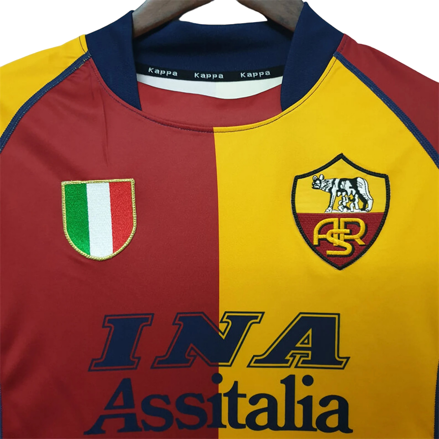 2001/02 A.S. Roma Home Jersey