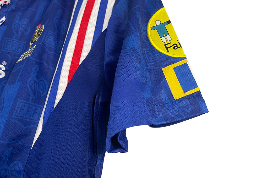 1996 France Home Jersey