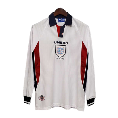 1998 England Home Jersey (Long Sleeve)