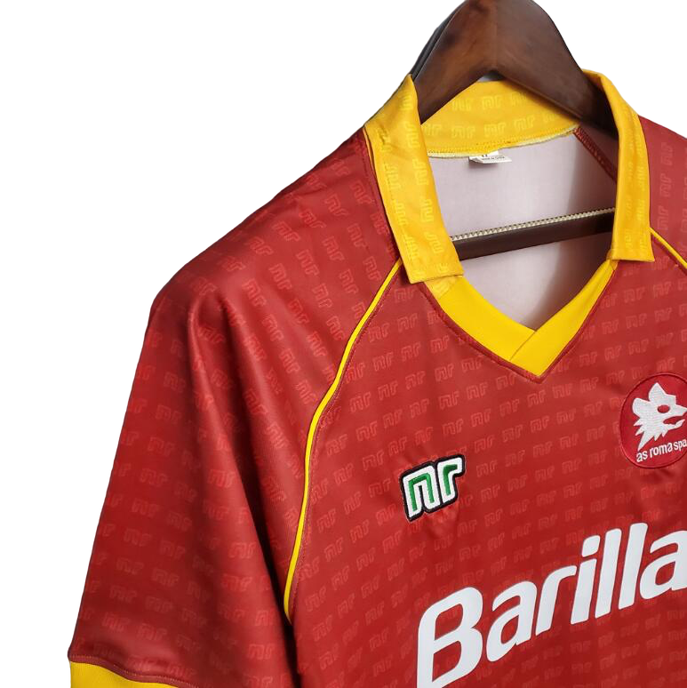 1990/91 A.S. Roma Home Jersey