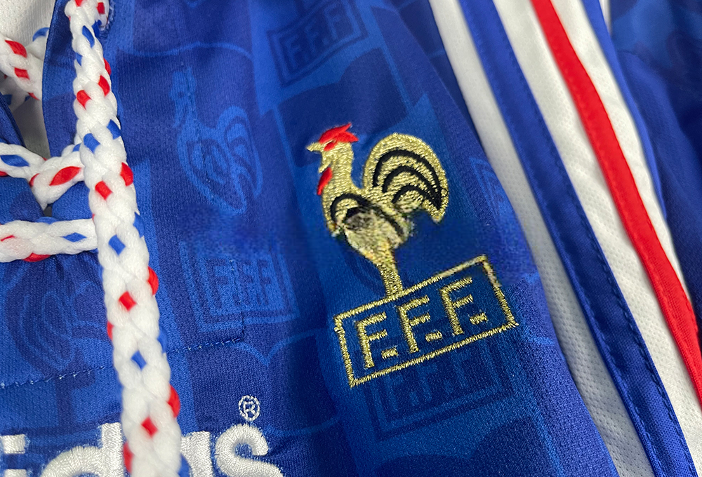 1996 France Home Jersey