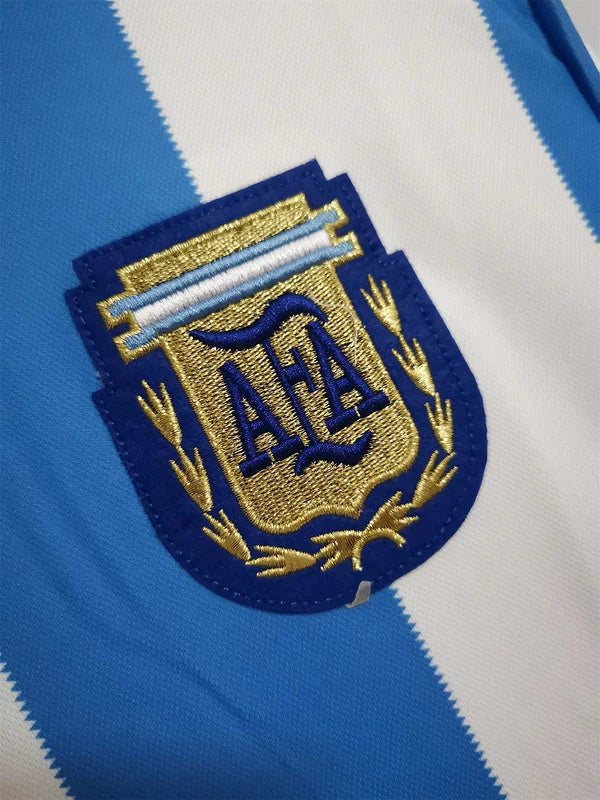 1986 Argentina Home Jersey (Long Sleeve)