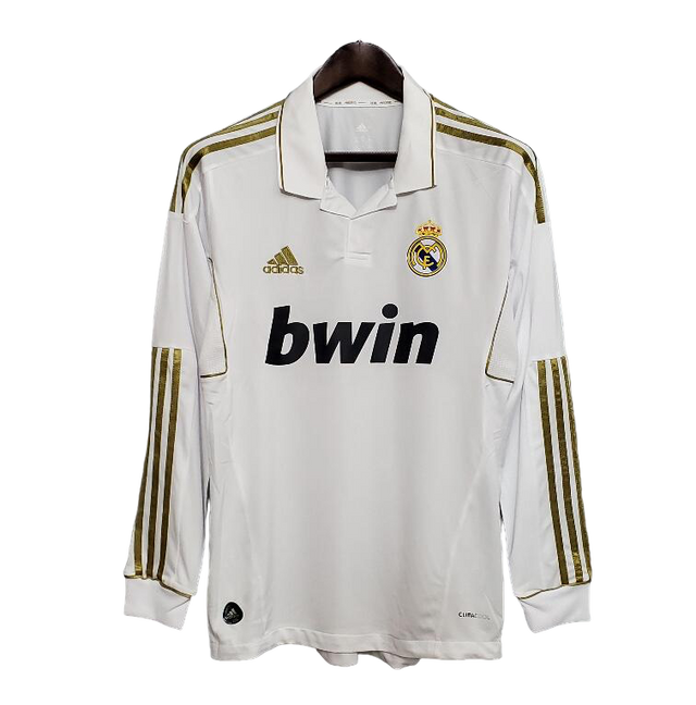 Real Madrid 2011-12 Home Long-Sleeve Jersey [Free Shipping]