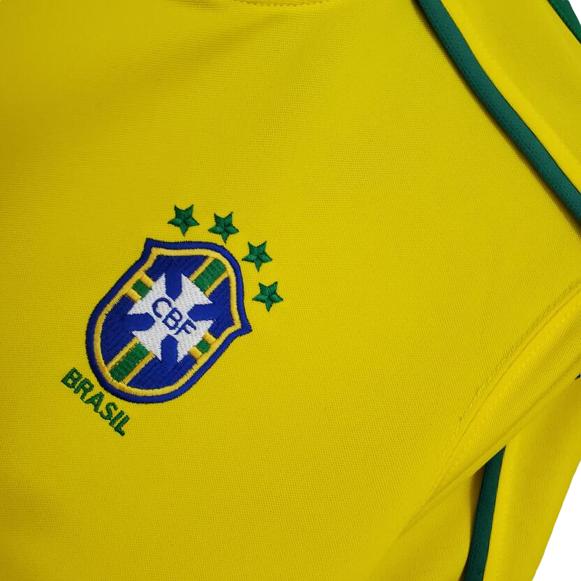 1998 Brazil Home Jersey