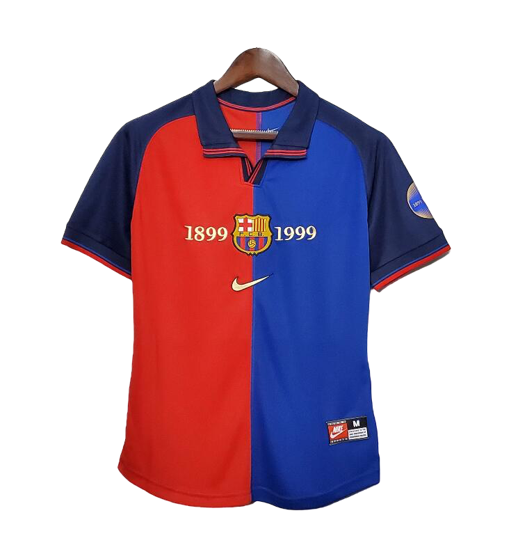 1999/2000 F.C. Barcelona Home Centenary Jersey