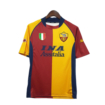 2001/02 A.S. Roma Home Jersey