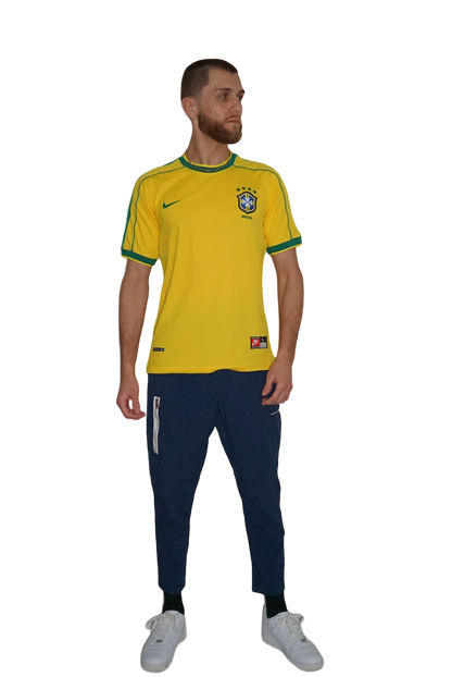1998 Brazil Home Jersey