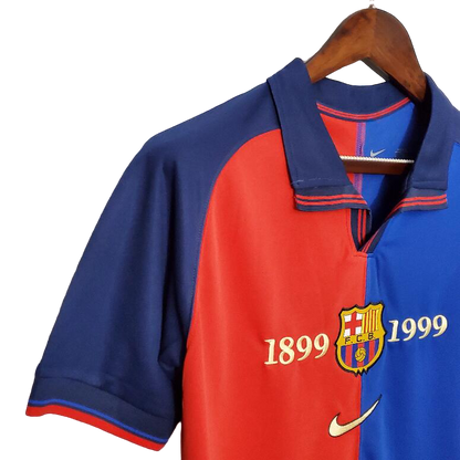 1999/2000 F.C. Barcelona Home Centenary Jersey