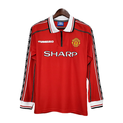 1998/99 Manchester United F.C. Home Jersey (Long Sleeve)