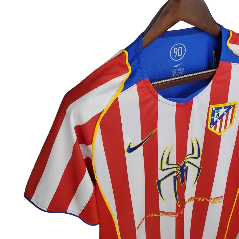 2004/05 Atlético Madrid Home Jersey (Spider-Man 2)