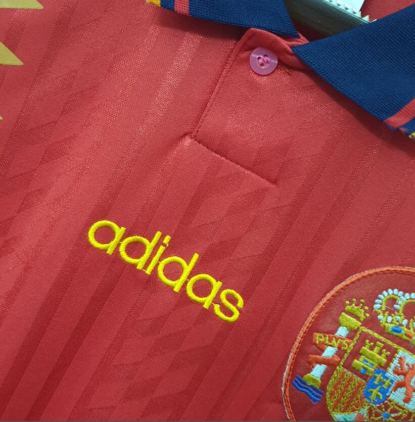 1994 Spain Home Jersey