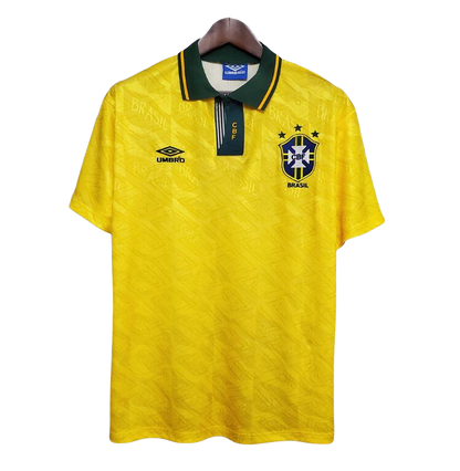 1991/93 Brazil Home Jersey