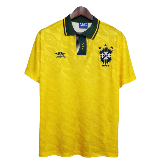 1991/93 Brazil Home Jersey