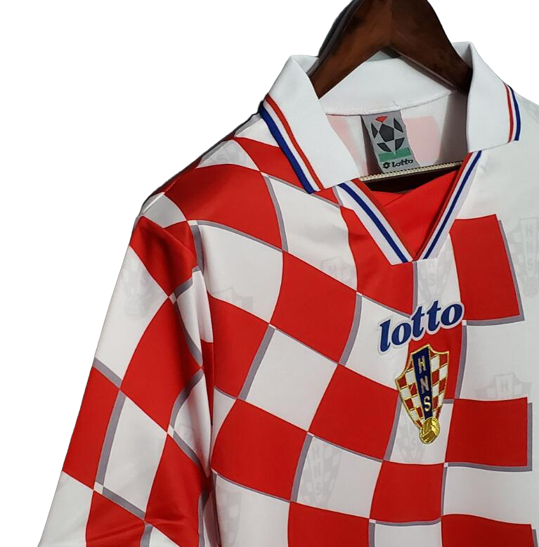 1998 Croatia Home Jersey