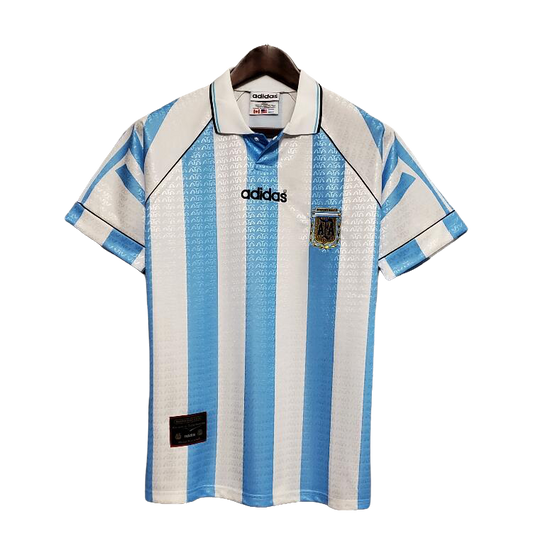 1996 Argentina Home Jersey