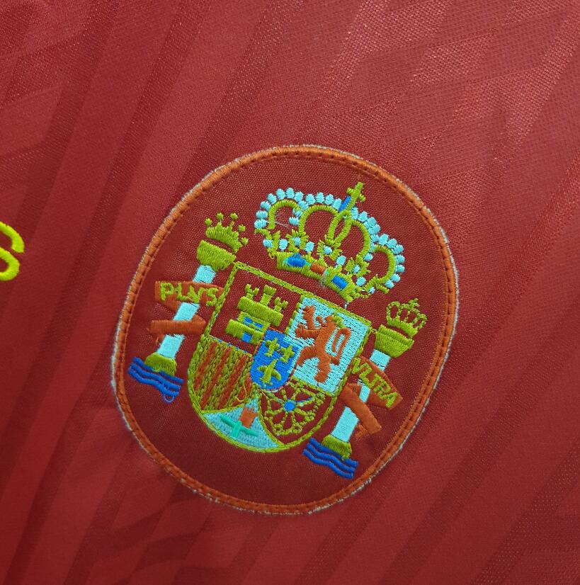 1994 Spain Home Jersey