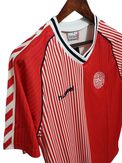 1986 Denmark Home Jersey
