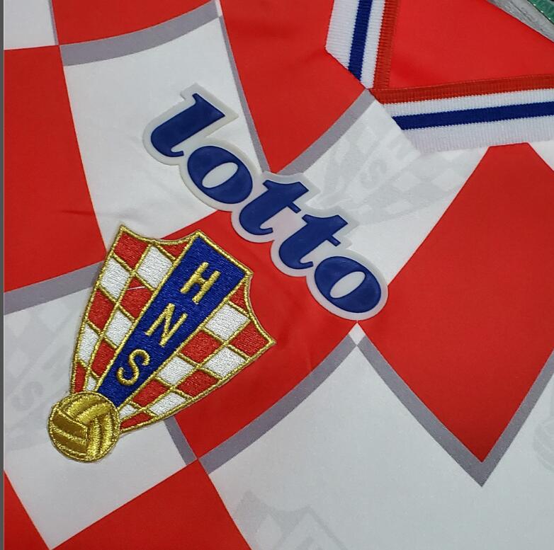 1998 Croatia Home Jersey