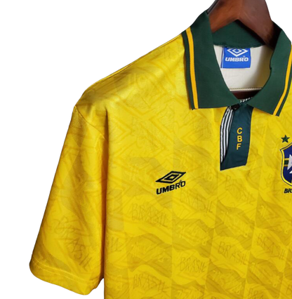 1991/93 Brazil Home Jersey