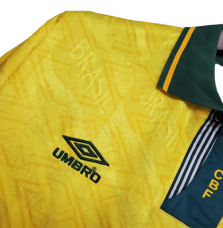 1991/93 Brazil Home Jersey