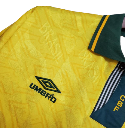 1991/93 Brazil Home Jersey