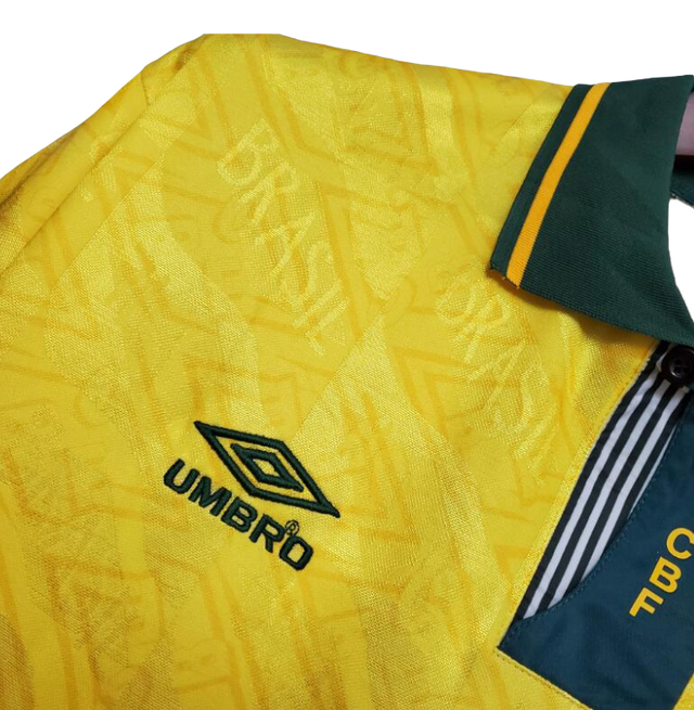 1991/93 Brazil Home Jersey – Culturkits