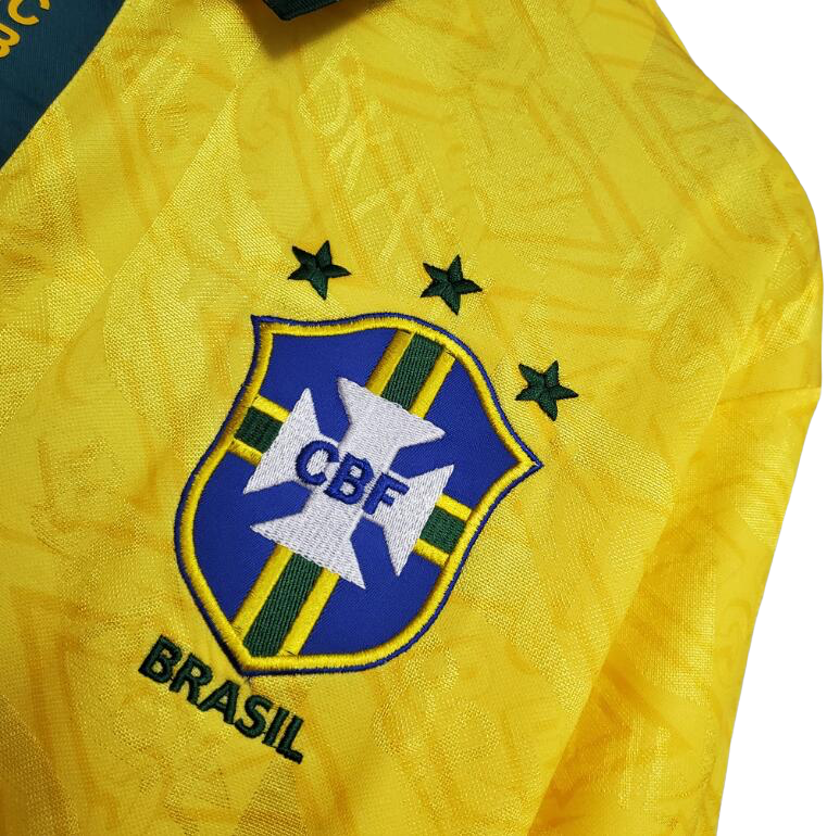 1991/93 Brazil Home Jersey